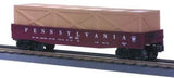 MTH Railking 30-7209 Pennsylvania Gondola Car w/Crates O SCALE Like New