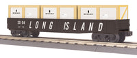 MTH Railking 30-72173 Long Island Gondola Car w Crates. O SCALE NEW