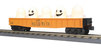 MTH Railking 30-72191 Halloween Gondola w/ Flickering Lighted Ghosts O SCALE NEW