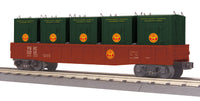 MTH Railking 30-72198 Pennsylvania Reading Seashore Lines Gondola Car w/LCL Containers #11919. O SCALE NEW