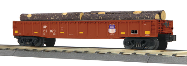 MTH Railking 30-72218 Union Pacific Gondola Car w/Log Load UP #152 O SCALE NEW