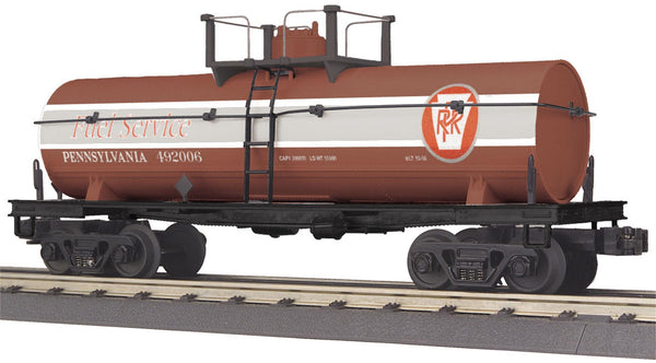 MTH Railking 30-73189 Pennsylvania PRR Fuel service Tank Car O SCALE Used Excellent