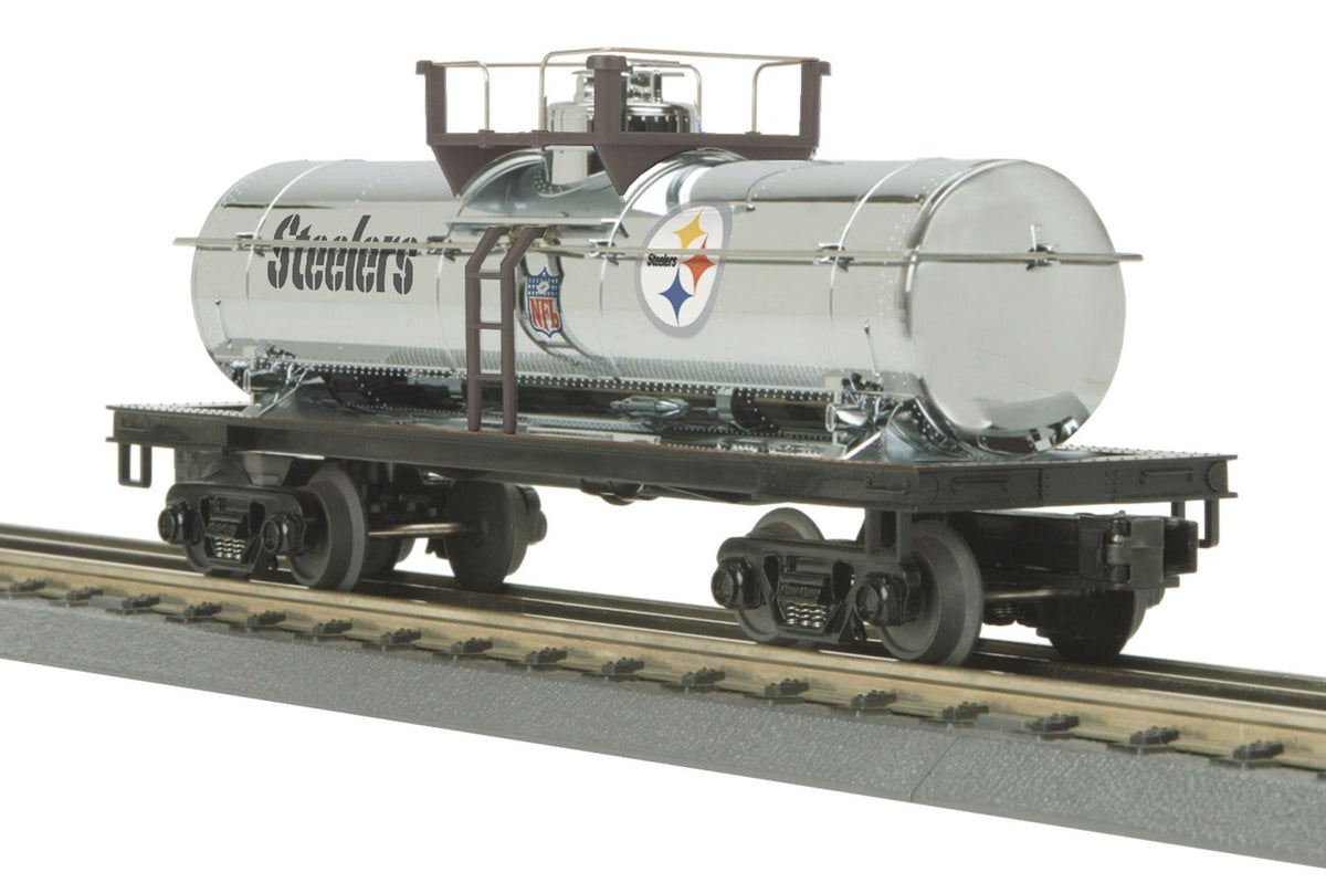 MTH Railking 30-73211 Pittsburgh Steelers Tank Car O SCALE Used Excell