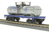 MTH Railking 30-73222 Alaska Tank Car - (Chrome) Alaska  40407 O SCALE Used Excellent