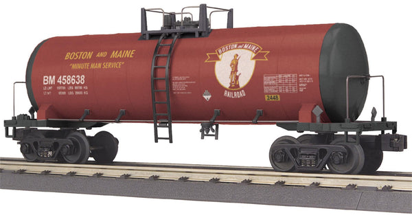 MTH Railking 30-73262 Boston & Maine Modern Tank Car O SCALE NEW