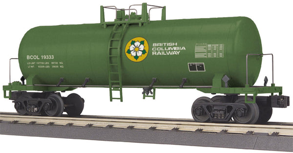 MTH Railking 30-73333 British Columbia O SCALE RailKing Modern Tank Car Like New