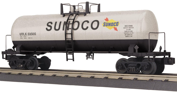 MTH Railking 30-73392 Sunoco RailKing Modern Tank Car O SCALE Like New