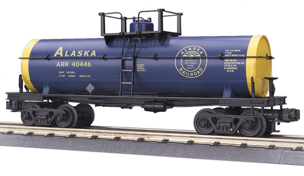 MTH Railking 30-7341 Alaska Tank Car - No. 40446 O SCALE Like New