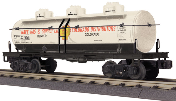 MTH 30-73456 Shell 3 Dome Tank Car #8511