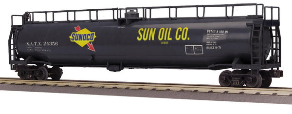 MTH Railking 30-73471 Sun Oil Company 33K Gallon Tank Car O SCALE Like New