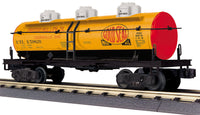 MTH Railking 30-73572 Gold Seal Motor Oil 3-Dome Tank Car UTL X #59820. O SCALE NEW