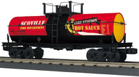 MTH Railking 30-73577 Fire Station Hot Sauce Smoking Tank Car #1569300. O SCALE NEW