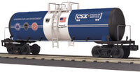 MTH Railking 30-73584 CSX Modern Tank Car #911. Spirit of Law Enforcement O SCALE NEW