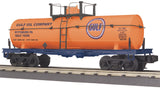 MTH Railking 30-7377 Gulf Tank Car - Gulf Pittsburgh Pa O SCALE NEW