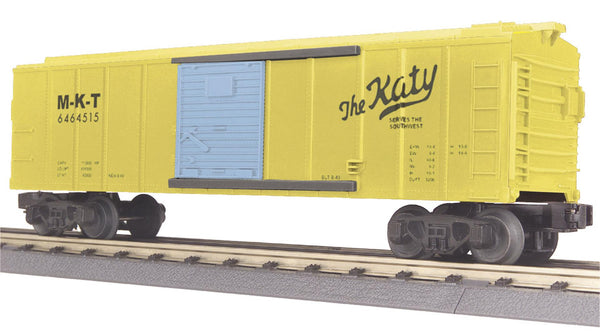 MTH Railking 30-74041 Girl's RailKing Box Car yellow MKT O SCALE Like New