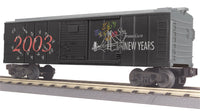MTH Railking 30-74045 New Year's San Francisco RailKing Box Car O SCALE NEW