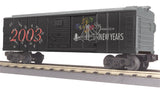 MTH Railking 30-74045 New Year's San Francisco RailKing Box Car O SCALE NEW