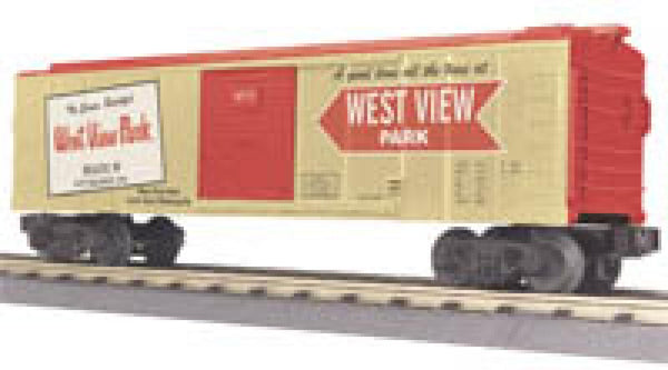 MTH Railking 30-74093 West View Park Pittsburgh PA Box Car O SCALE NEW
