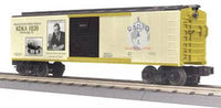 MTH Railking 30-74152 KDKA Box Car Pittsburgh PA America's First Radio Station AB O SCALE NEW