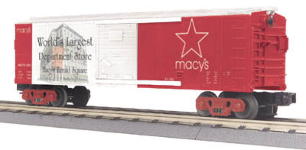 MTH Railking 30-74153 Macy's RailKing Box Car O SCALE NEW