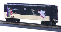 MTH Railking 30-7416 Christmas Box Car - Christmas 1997 . O SCALE Like New