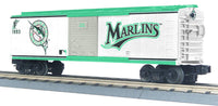 MTH Railking 30-74177 MLB - Florida Marlins O SCALE RailKing Box Car NEW