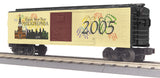 MTH Railking 30-74184 New Year's Box Car O SCALE Like New