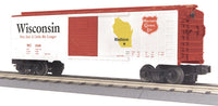 MTH Railking 30-74187 Wisconsin State Box Car O SCALE NEW
