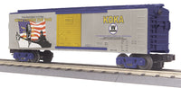 MTH Railking 30-74227 KDKA Box Car - KDKA Pittsburgh WWII KDKA Covers the warO SCALE NEW