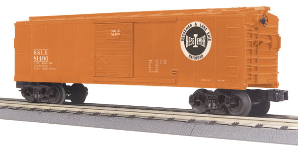 MTH Railking 30-74369 Bessemer & Lake Erie Box Car #81490. O SCALE Like New