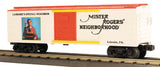 MTH Railking 30-74506 Mr. Rodgers LATROBE / PITTSBURGH PA Box Car O SCALE Like New