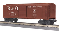 MTH Railking 30-74519 Baltimore & Ohio Rounded Roof Box Car #380672. O SCALE NEW