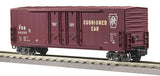 MTH 30-7452 PENNSYLVANIA PRR 50' Double Door Plugged Boxcar RailKing O Scale Used Excellent