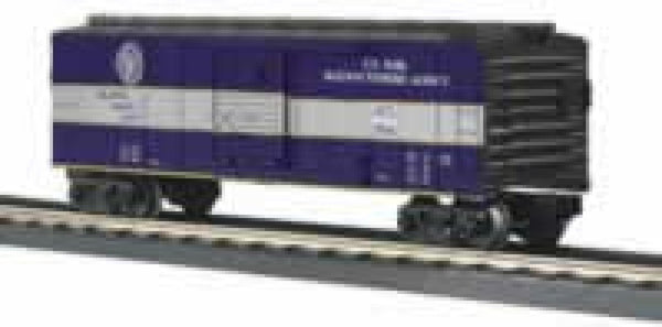 MTH RailKing 30-7458 Atlantic Coast Line U.S. Mail Railway Express Agency Boxcar 5916 O SCALE Like New