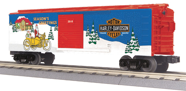 MTH Railking 30-74599 Harley-Davidson Box Car #2010. O SCALE NEW