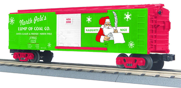 MTH Railking 30-74609 Christmas Lump of Coal Co O SCALE Box Car NEW
