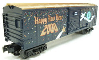 MTH Railking 30-7460 New Year's Box Car #2000. O SCALE NEW