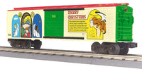 MTH Railking 30-74656 Christmas RailKing Box Car O SCALE NEW