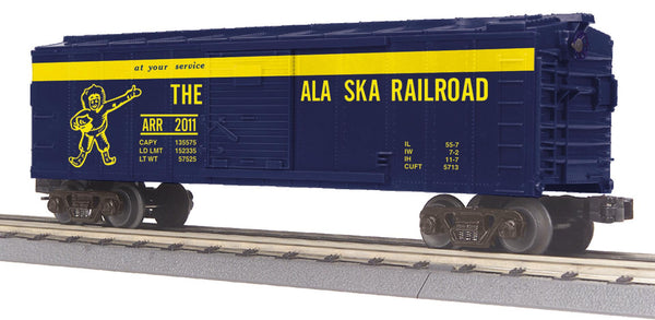 MTH Railking 30-74659 Alaska Box Car O SCALE NEW