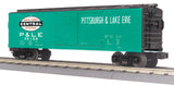 MTH Railking 30-74673 Pittsburgh & Lake Erie Box PLE / NYC Car O SCALE Like New