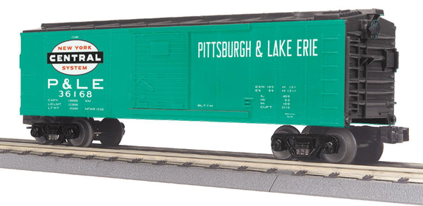 MTH Railking 30-74673 Pittsburgh & Lake Erie Box PLE / NYC Car O SCALE Like New