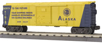 MTH Railking 30-7468 Alaska Box Car - Alaska No. 10629 O SCALE Like New