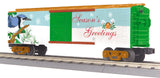 MTH Railking 30-74693 Season's Greetings Bluejay RailKing Box Car O SCALE NEW