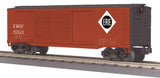 MTH Railking 30-74794 Erie 40' Double Door Box Car O SCALE Like New
