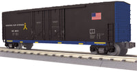 MTH Railking 30-74884 Norfolk Southern Veterans 50' Double Door Plugged Boxcar O SCALE NEW