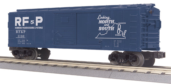 MTH Railking 30-74958 Richmond Fredericksburg & Potomac Box Car #1136. O SCALE NEW