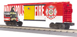 MTH Railking 30-74994 Indianapolis Fire Dept. Box Car  O SCALE NEW