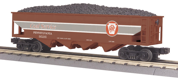 MTH Railking 30-75187 Pennsylvania Hopper Car - Pennsylvania Car No. 185205 O SCALE Like New