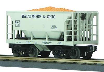 MTH Railking 30-7518 Baltimore & Ohio Ore Car w/coal load #B&O. O SCALE NEW