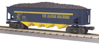 MTH Railking 30-75222 Alaska 4-Bay Hopper Car - Alaska No.10656 O SCALE LN